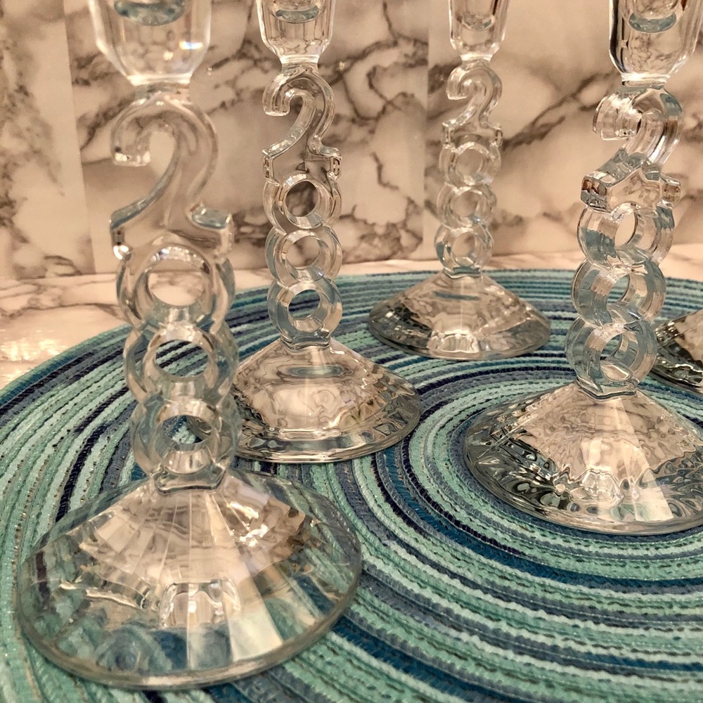 Vintage Champagne Flutes Millennium 2000 Set 6